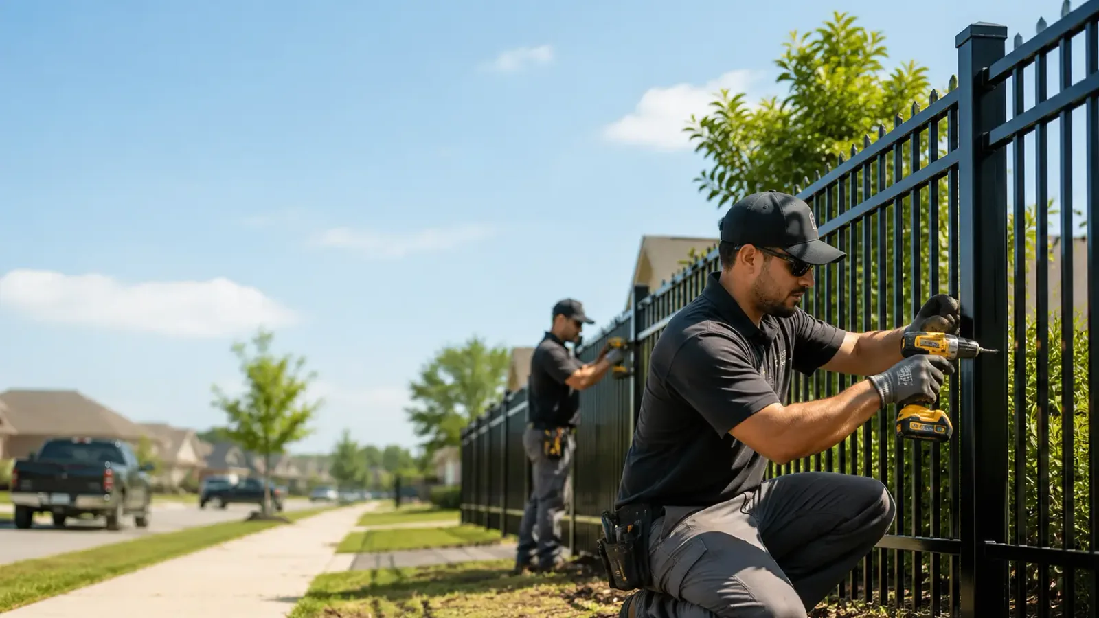 Metal Fence Installation in Cannon Ball, ND